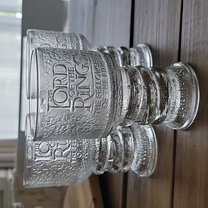 Vintage Lord Of The Rings Glasses Gobblets